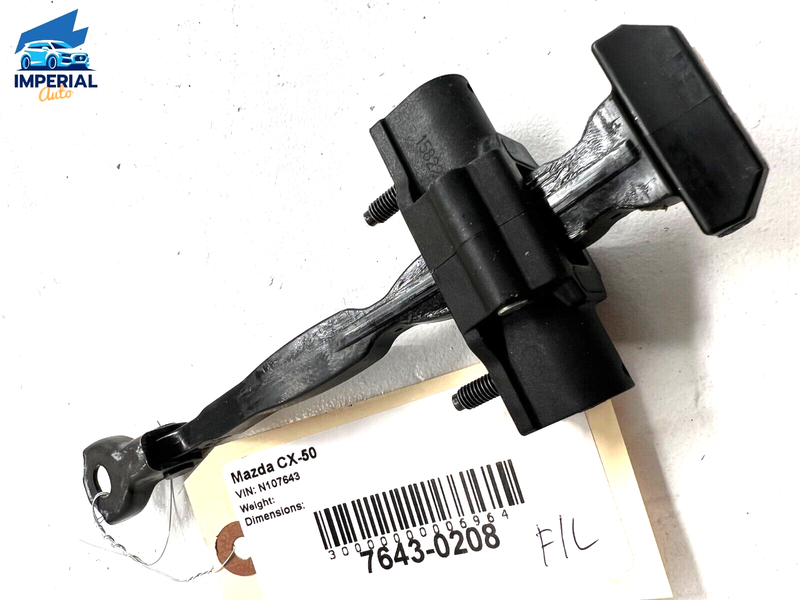 Used 2023 MAZDA CX-50 FRONT LEFT DRIVER DOOR CHECK CHECKER STRAP STOP STOPPER OEM