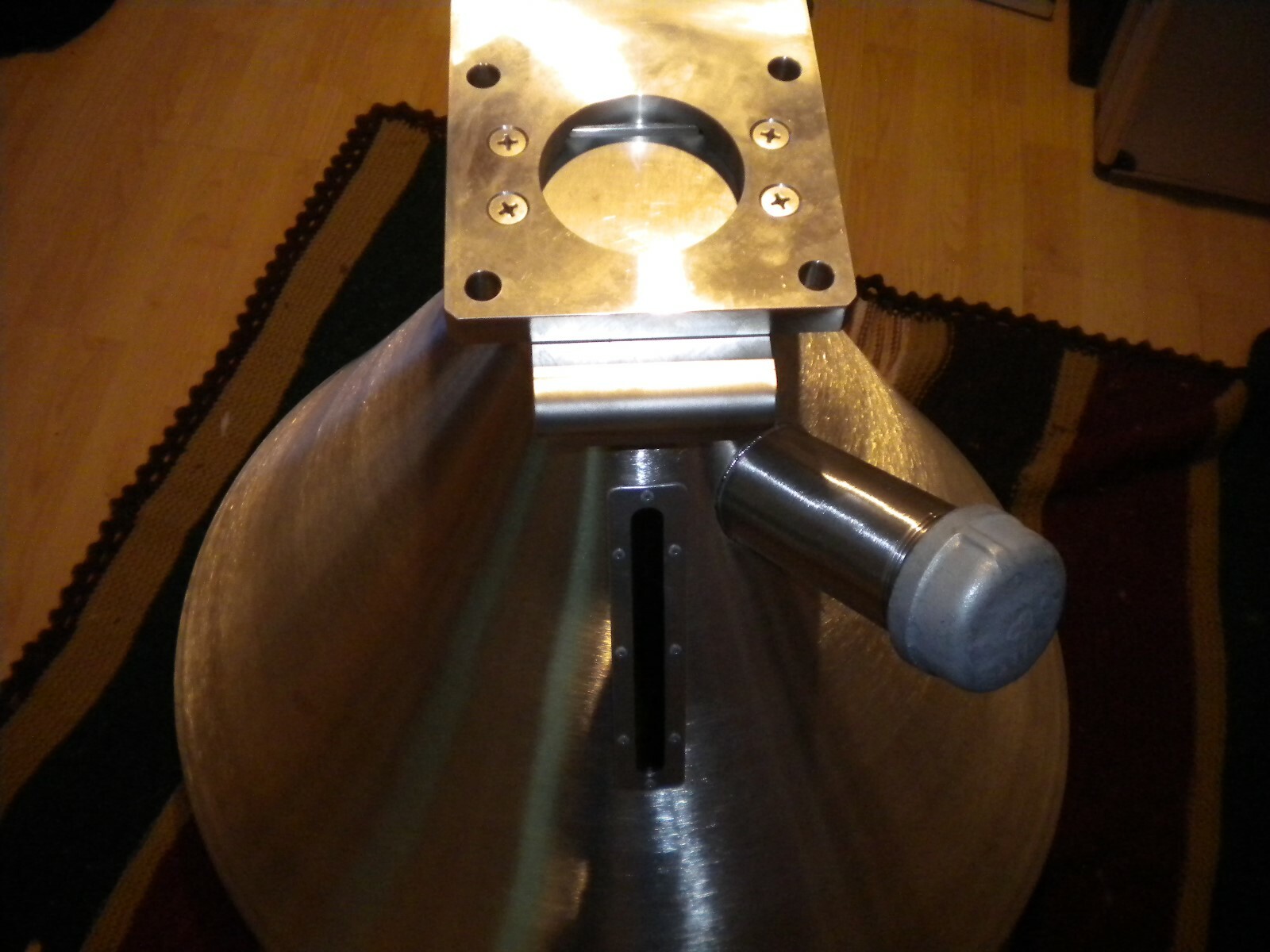 Stainless Steel Material Hopper Feeder Cone Lid 28