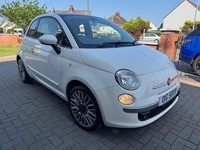 2015 Fiat 500 1.2 Lounge 3dr [Start Stop] £35 tax years  HATCHBACK Petrol Manual
