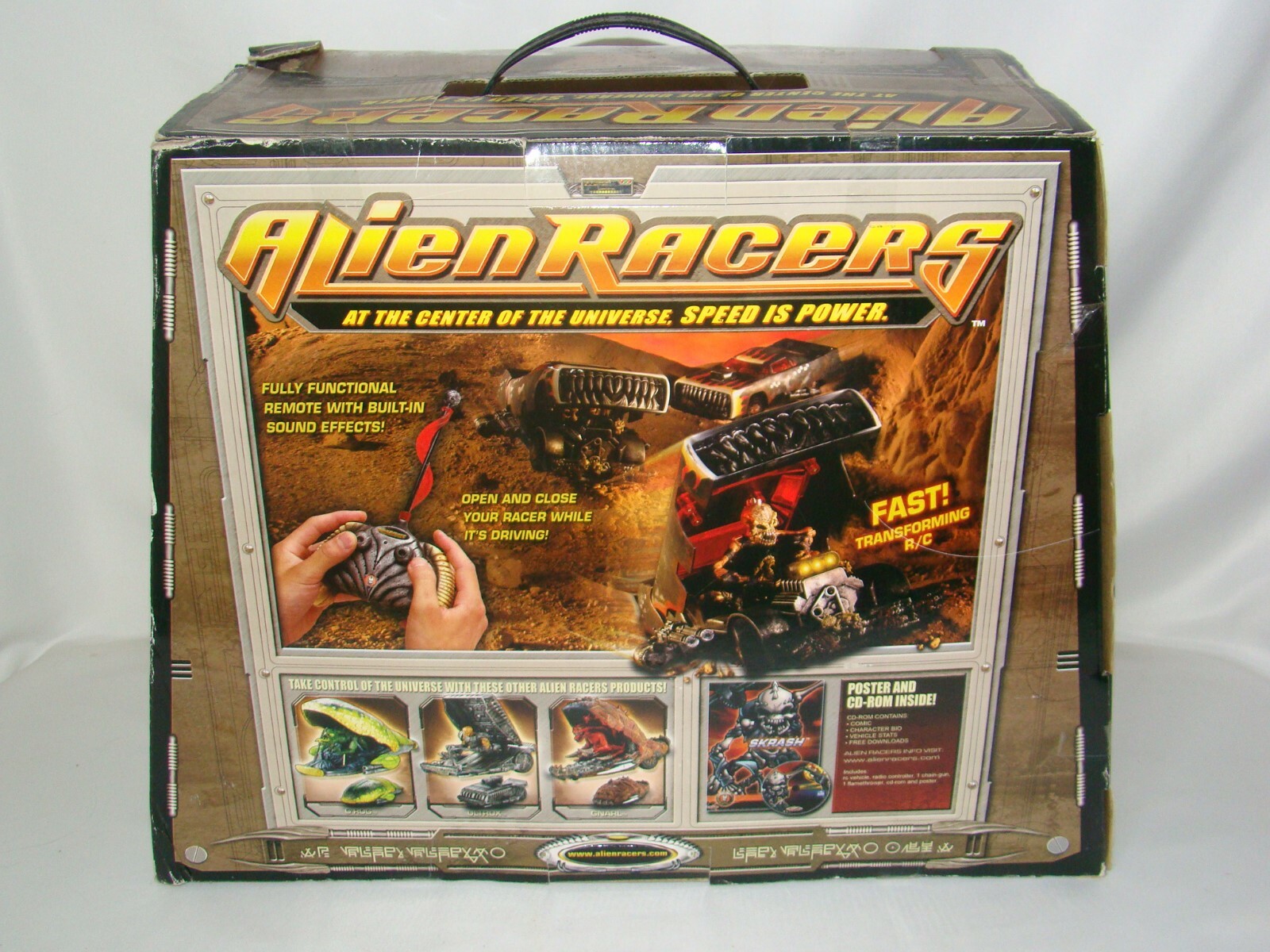 L1 Alien Racers Skrash R/C Radio Control 27mhz Car- New, sealed- MGA