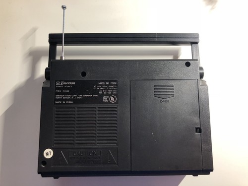 Vintage AM/FM Radio - Emerson - Model P3808 - Portible Radio - Tested & Working