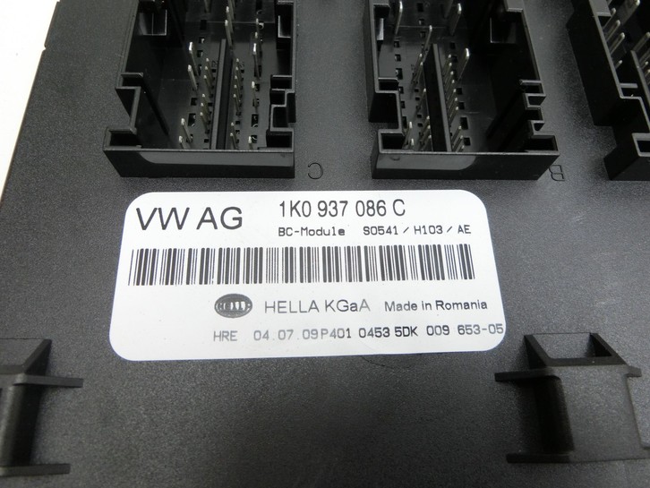 VW Golf Plus 5M 08-14 Steuergerät ECU Modul BC-Modul VW Golf Plus 5M 08-14 24.07.2009 1K0937087E 1K0937086C... Vorschau 2