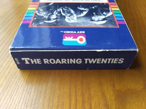 THE ROARING TWENTIES BETA Key Video 1939 B&W James Cagney Humphrey Bogart