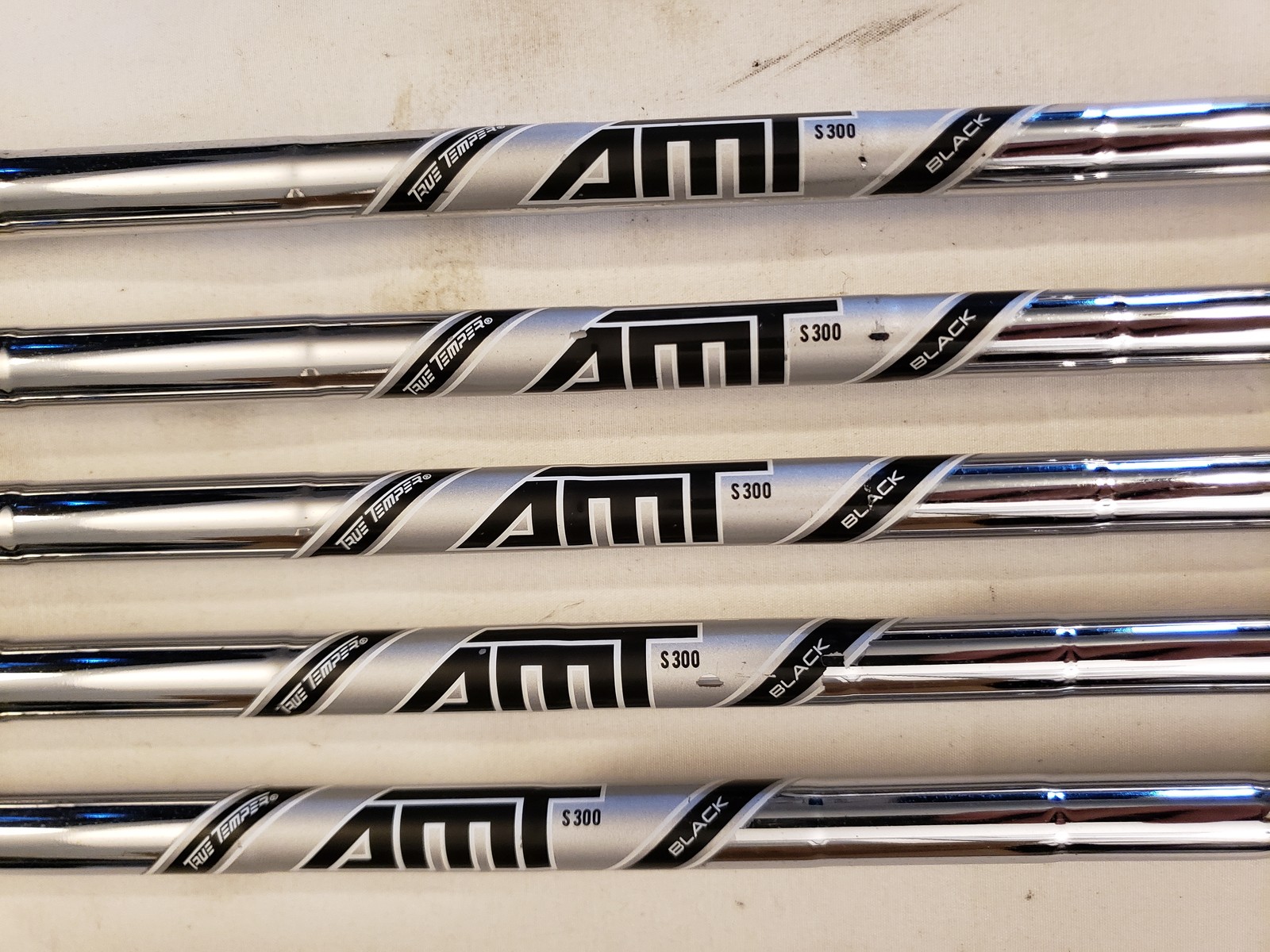 Used Titleist T200 2023 Iron Set (6-PW) 5 Irons - AMT Black S300 Stiff - RH