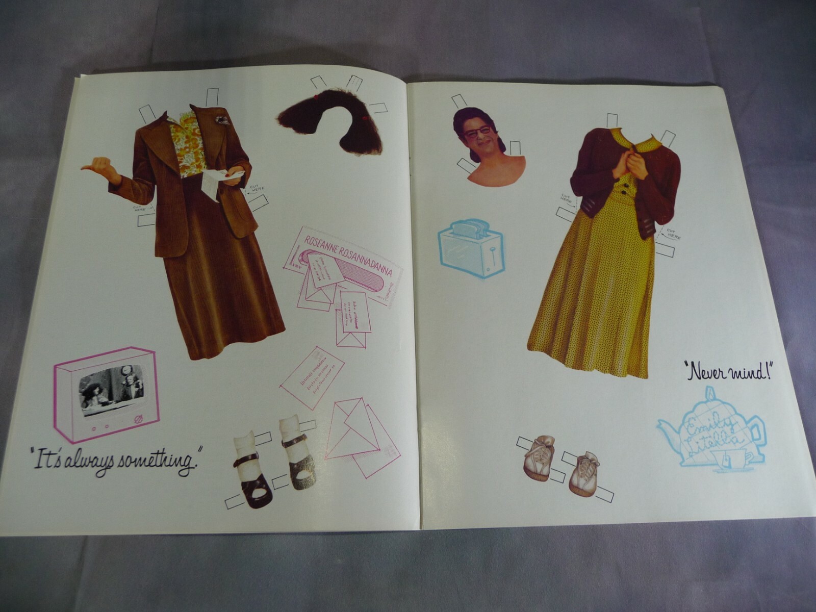 Gilda Radner Cut-Out Doll Book 1979