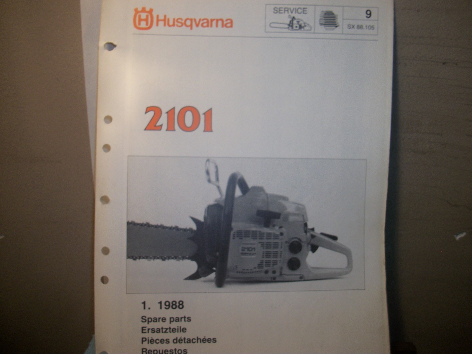 HUSQVARNA 2101 CHAINSAW 