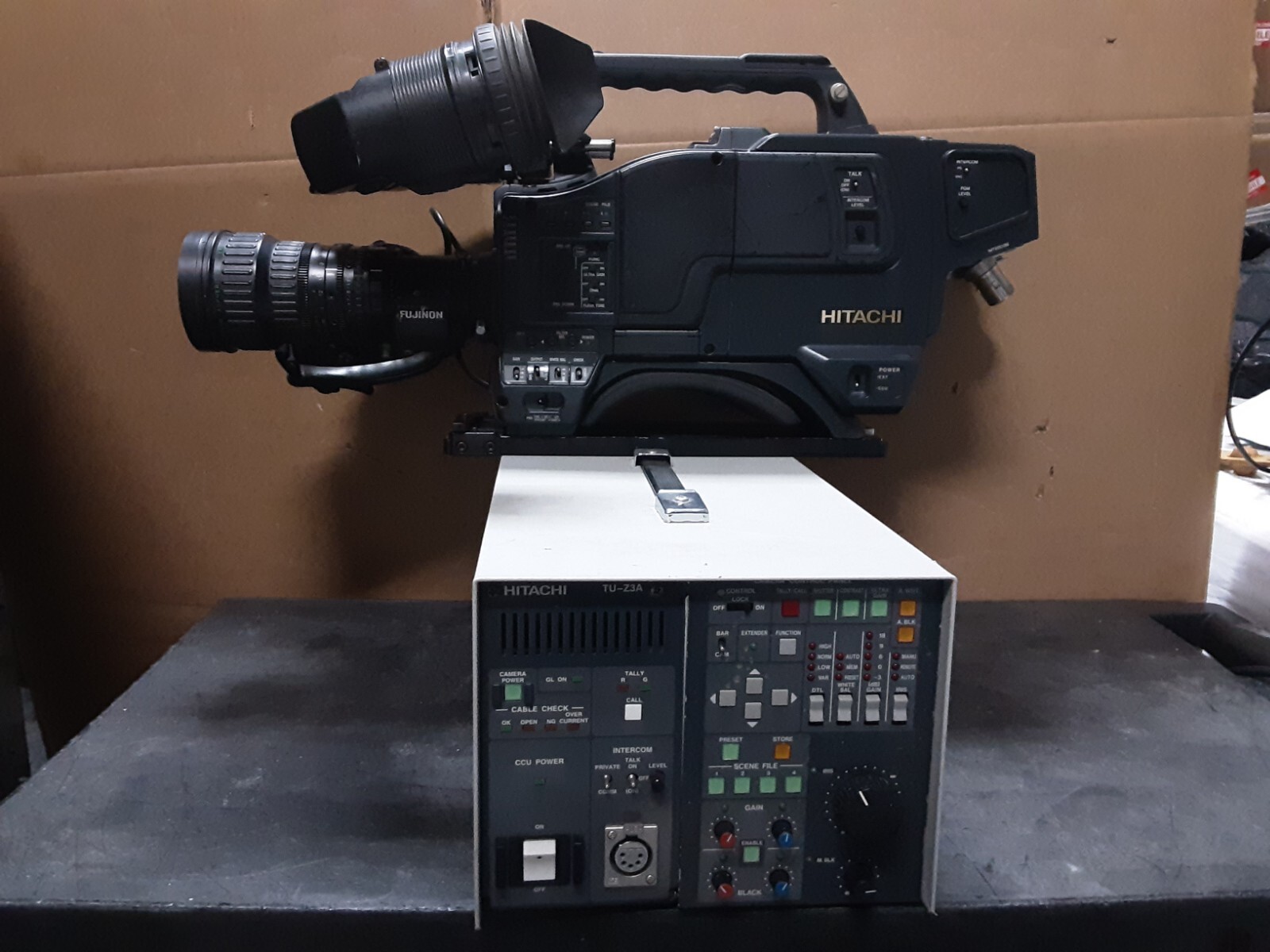 Hitachi SK- 555 16:9 Video Camera With Triax SDI | eBay Hitachi SK- 555 16:9 Video Camera With Triax SDI | eBay