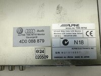 VW Phaeton 3D 01-07 Steuergerät TME-M750 Monitor SG VW Phaeton 3D 01-07 03.03.2004 4D0088879 gebraucht Vorschau 4