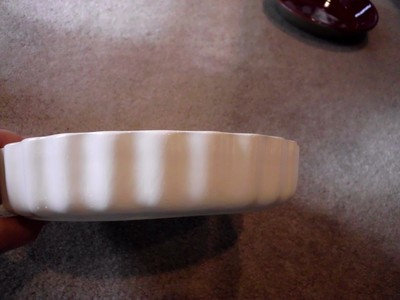 Ceramic quiche pan - hand-made 9