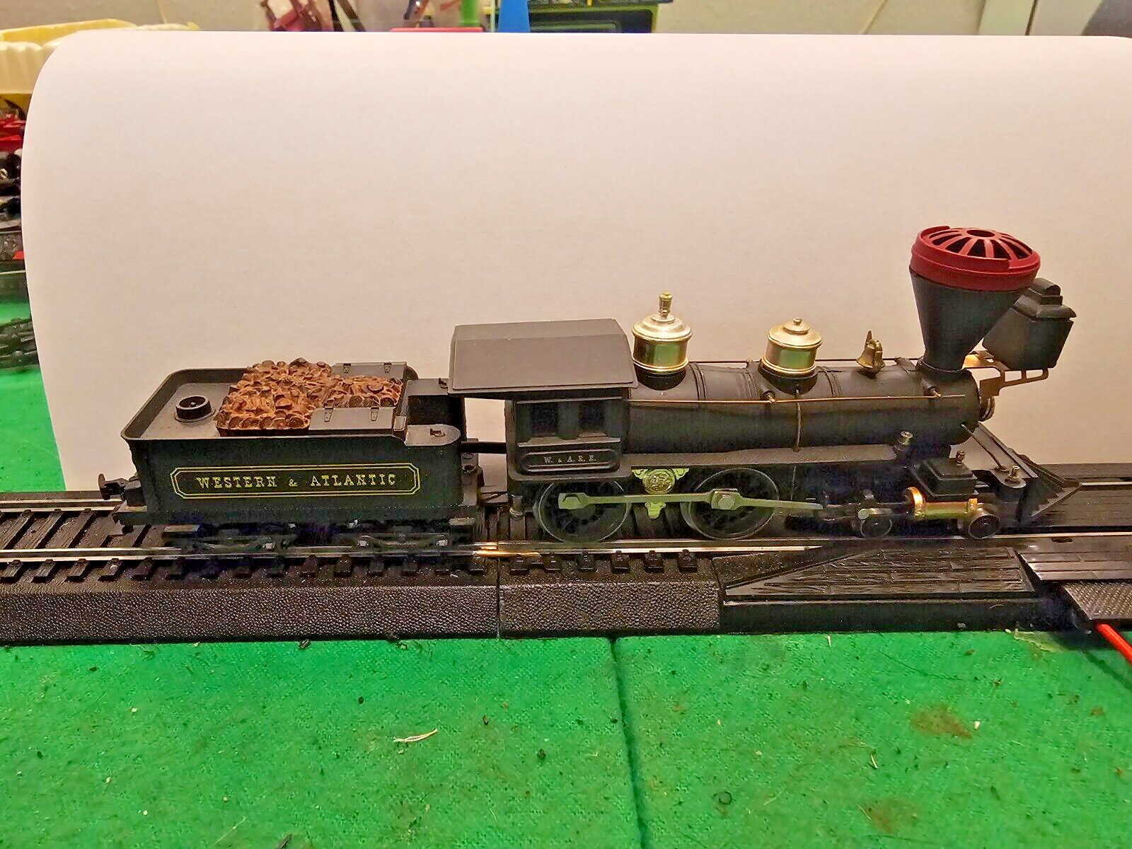 HO Scale Rivarossi W&ARR Genoa 4-4-0 Steam Locomotive