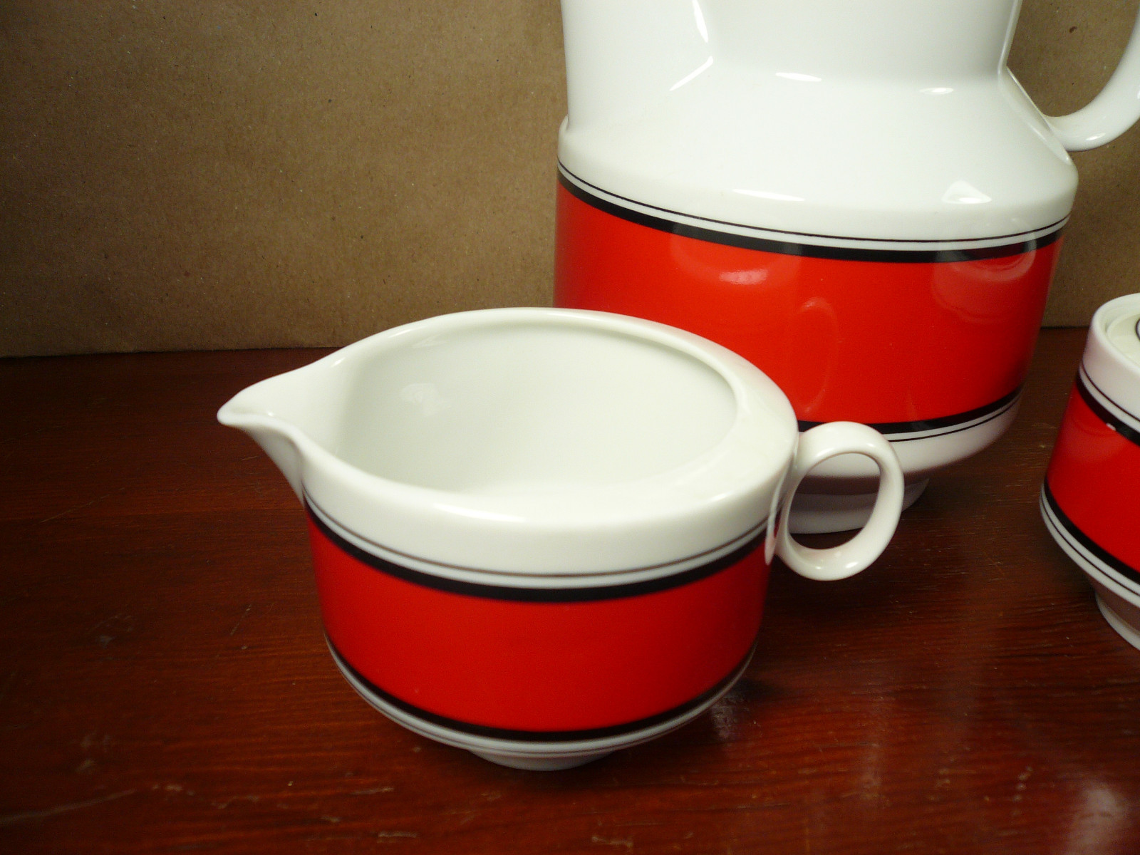 Retro Winterling Marktleuthen Bavaria Coffee Tea Pot with Creamer & Sugar