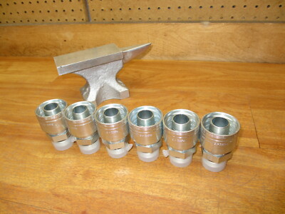 Eaton Aeroquip 1AA16MB16 (LOT OF 6) Hydraulic Hose Fitting Straight ORB - Hose 