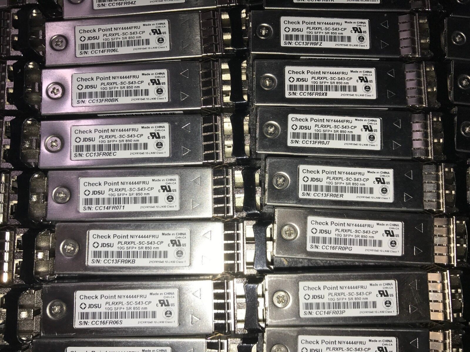 NEW Check Point NIY4444FRU 10Gbps FTLX8571D3BCV-CK 10gbase NEW Check Point NIY4444FRU 10Gbps FTLX8571D3BCV-CK 10gbase