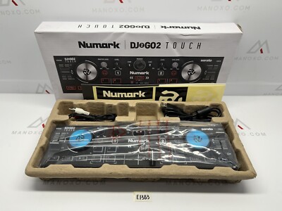 Numark Compact 2 Deck USB DJ Controller For Serato DJ - DJ2GO2 Touch