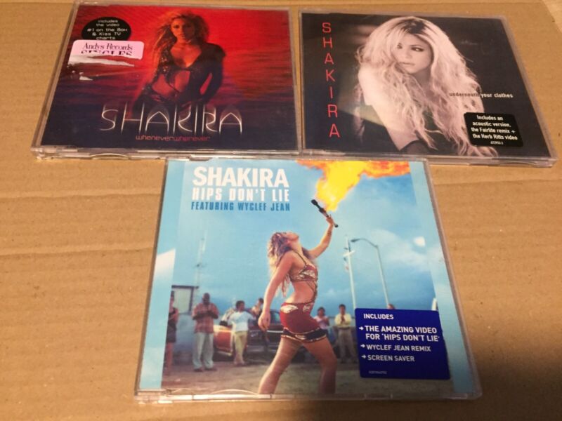 Shakira-3x Cd Singles