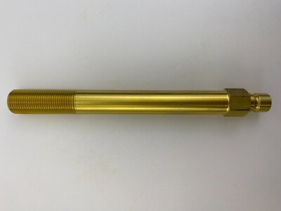 PARKER PN353-70 Hydraulic Quick Connect Hose Coupling, Brass,3/8''-18 NPTFx7'' OAL