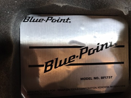 SNAP ON (BLUE POINT) MOD.#BF175T AIR BRUSH KIT