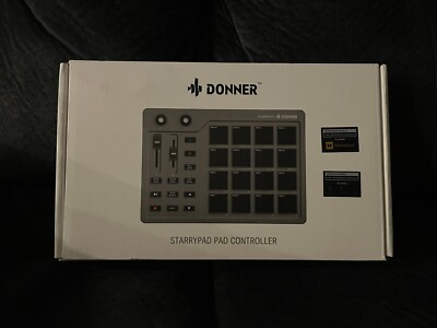 Donner MIDI Pad Beat Maker for Beginners with 16 Beat Pads, STARRYPAD Controller