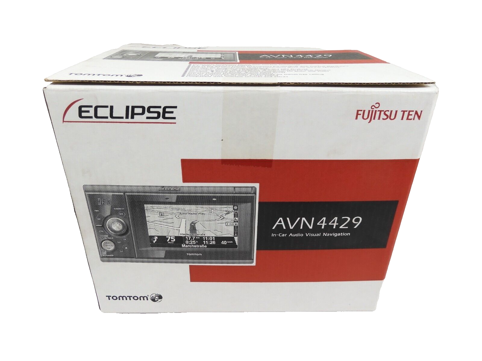 1562) Fujitsu Ten Eclipse AVN4429 Detachable Navigation 1562) Fujitsu Ten Eclipse AVN4429 Detachable Navigation