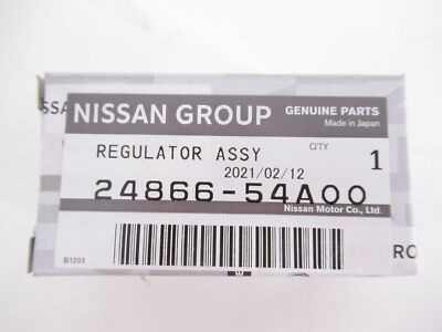 Genuine OEM Nissan 24866-54A00 Regulator Assembly 1988-1992