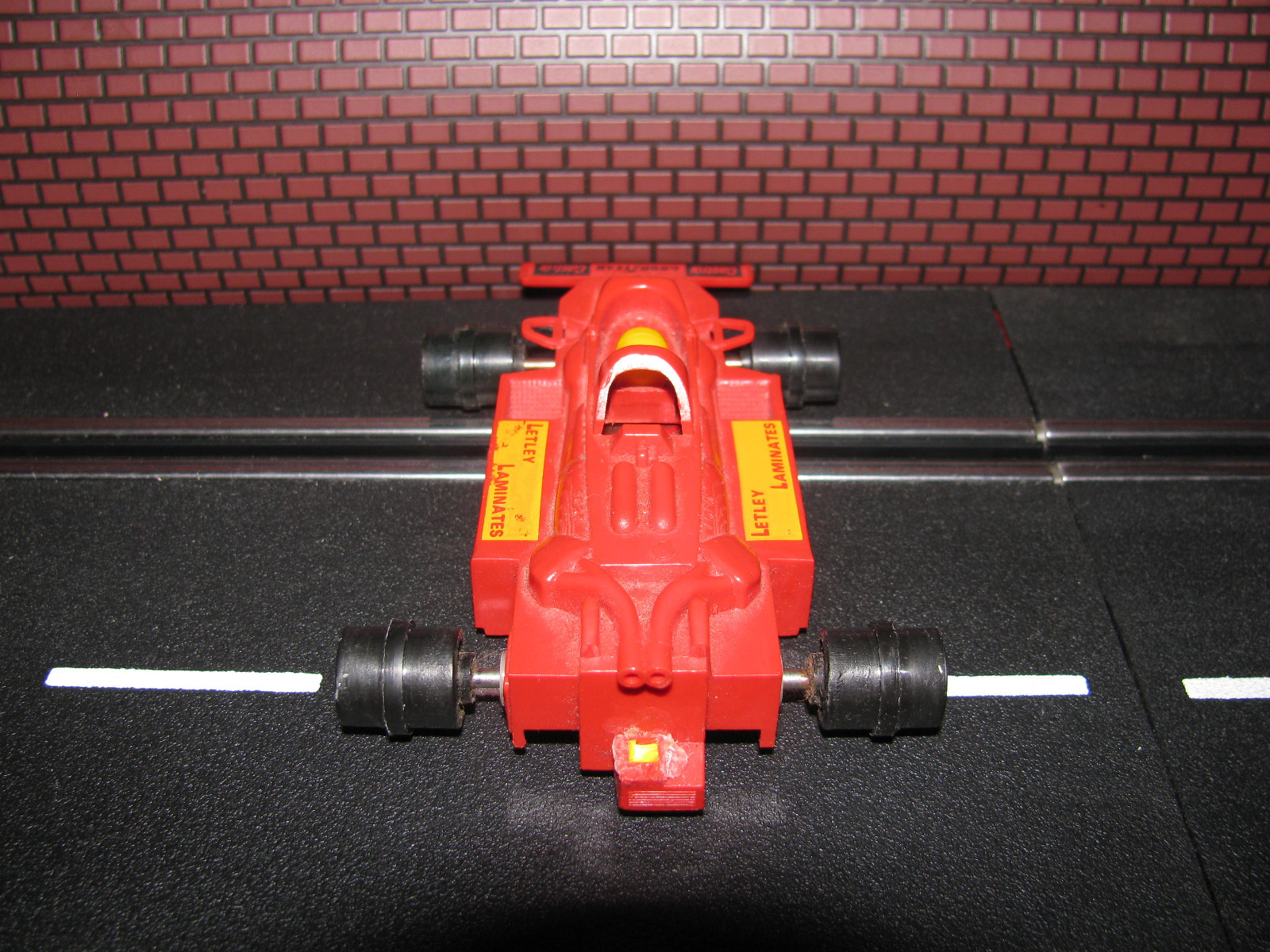 Scalextric Team Talbot Slot Car No.19 C133*010 WOLF - Body, For parts or Repair