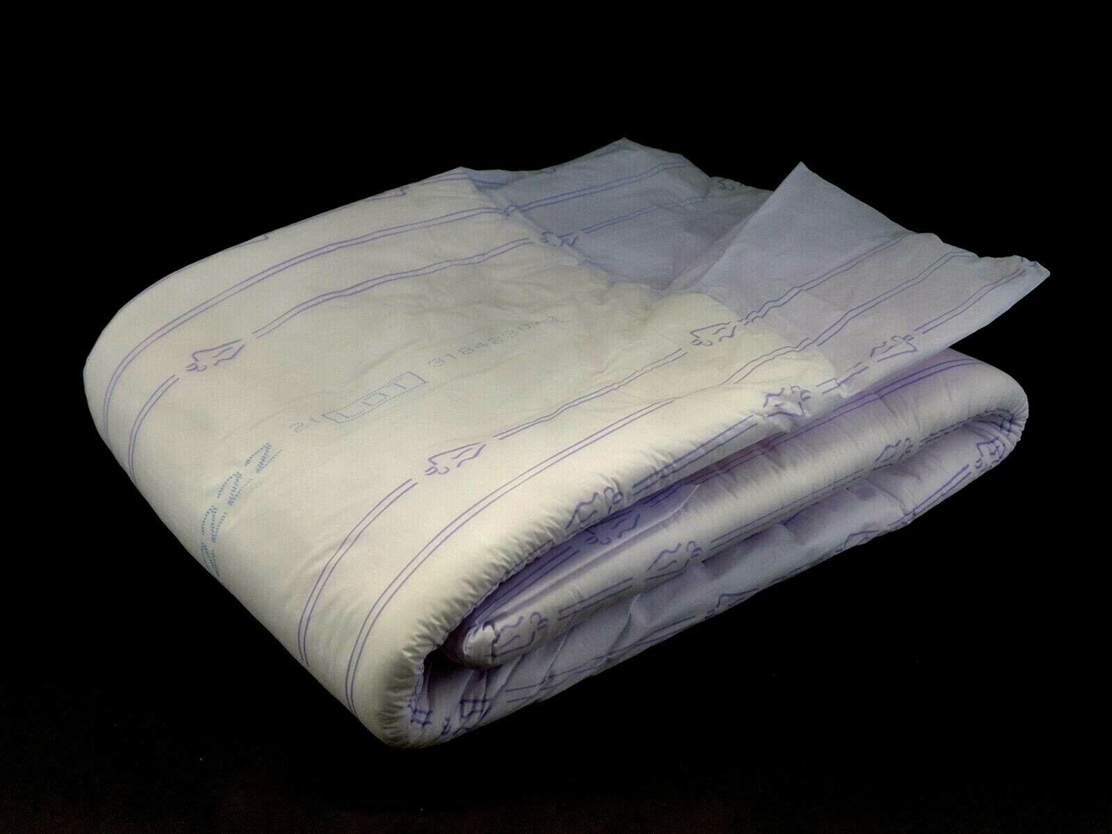 Sample 1 Large Molicare Super Plus Vintage Original France Purple