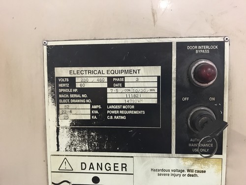 Mazak Quickturn 8N.  Currently In Operation.