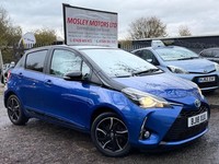 2018 Toyota Yaris 1.5 VVT-h Grey Bi-Tone E-CVT Euro 6 (s/s) 5dr HATCHBACK Petrol