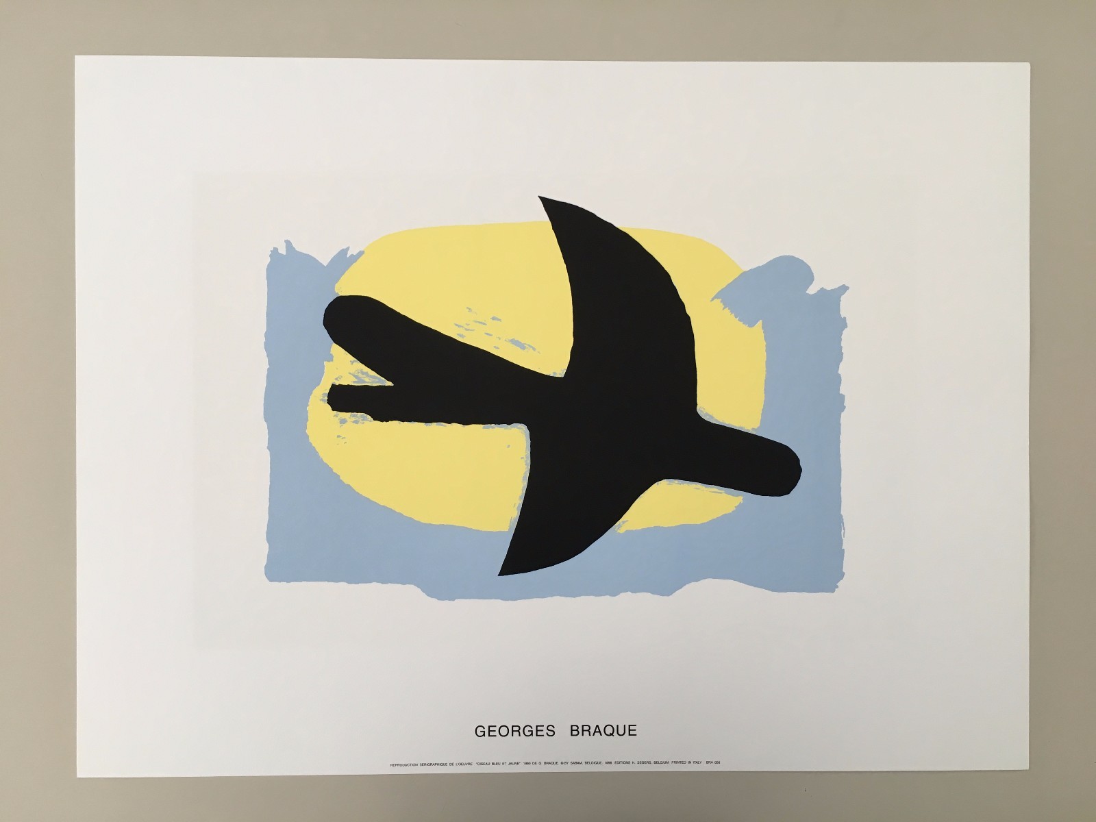 GeorgesBraque、 PICHET,POIRE CIUPEE,VERRE Georges Braque (French, 1882-1963) - Vintage Cubist Archival