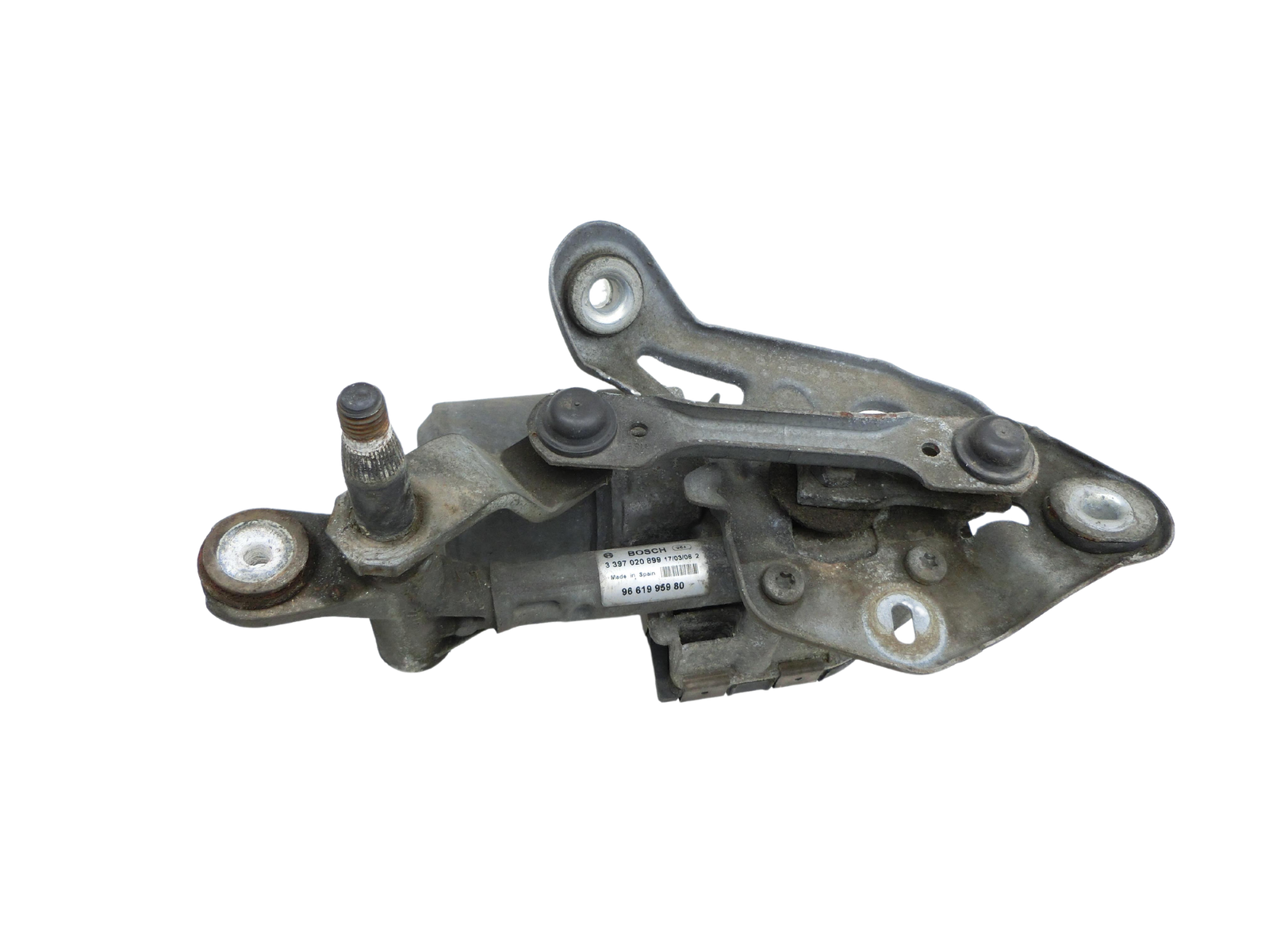 Motor, windscreen wipers with Wiper Linkage Front Right for Peugeot 407 05-11 Coupe - Bild 1