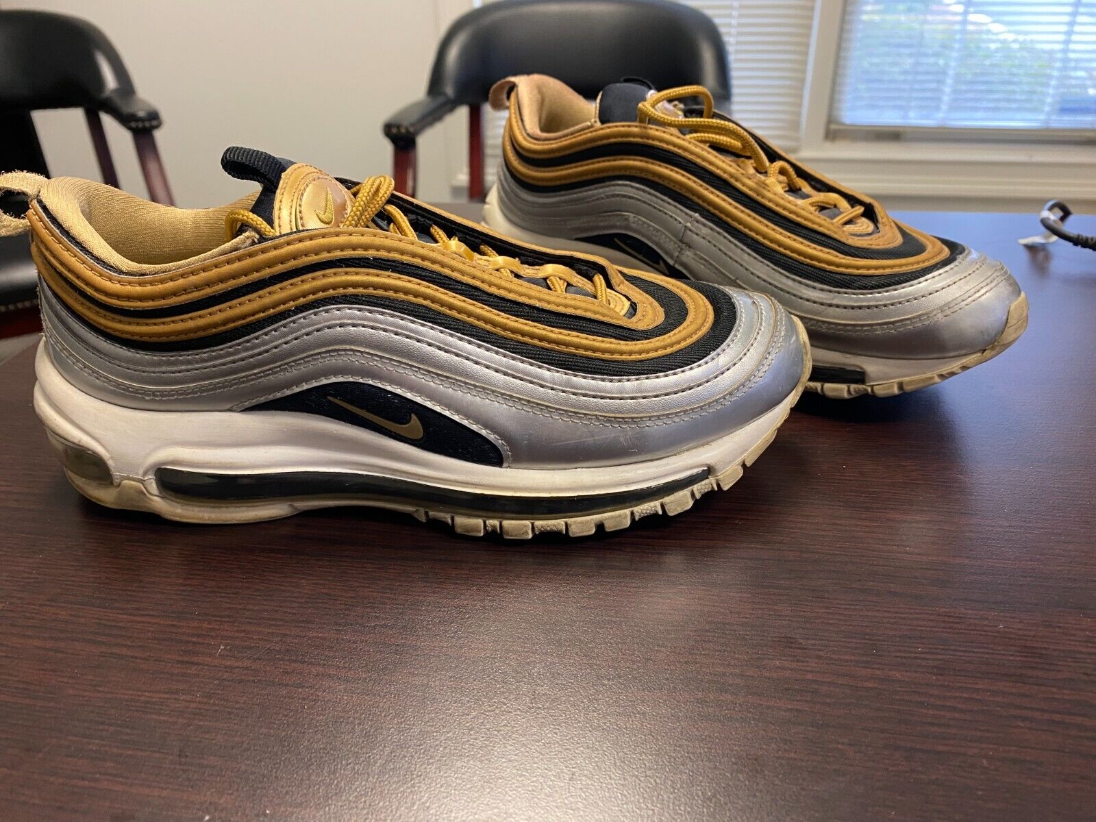 Size 7 - Nike Air Max 97 Metallic Gold W 191887650096| eBay Size 7 - Nike Air Max 97 Metallic Gold W 191887650096| eBay