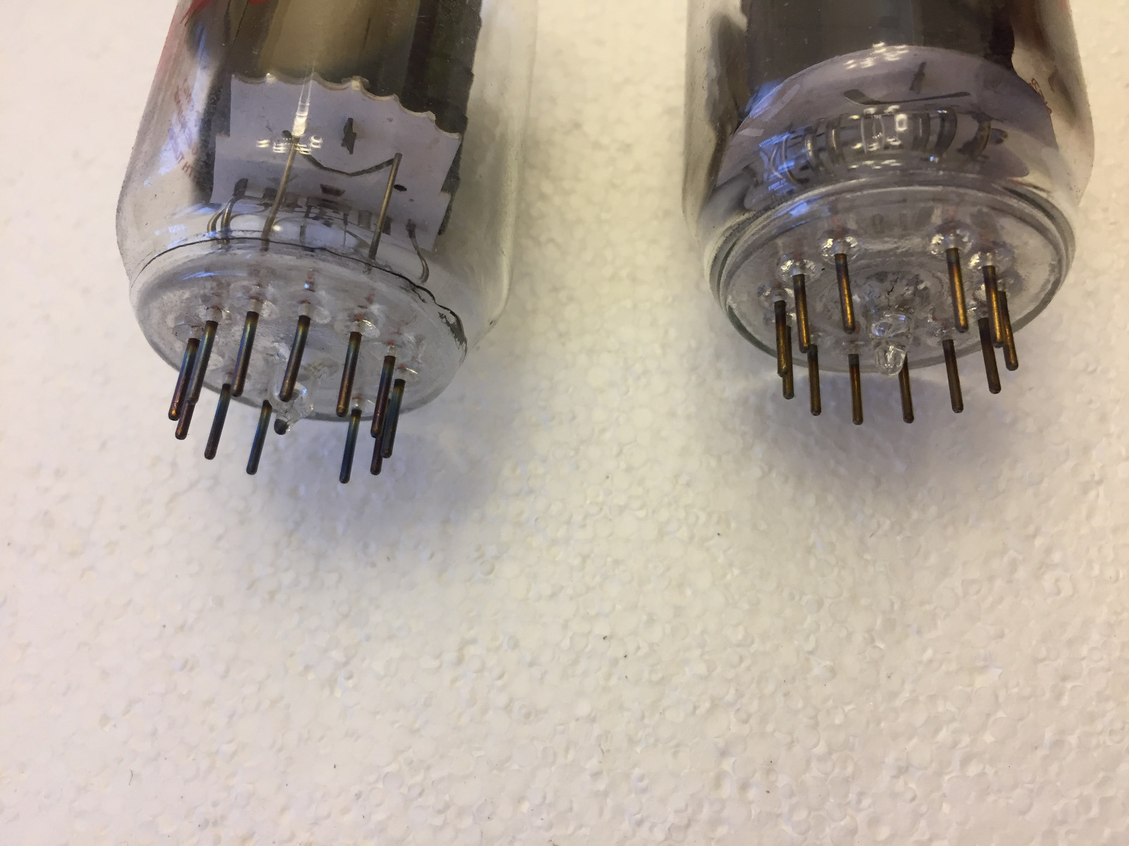 Pair of Zenith brand 6JN8 New Unused Vacuum Tubes