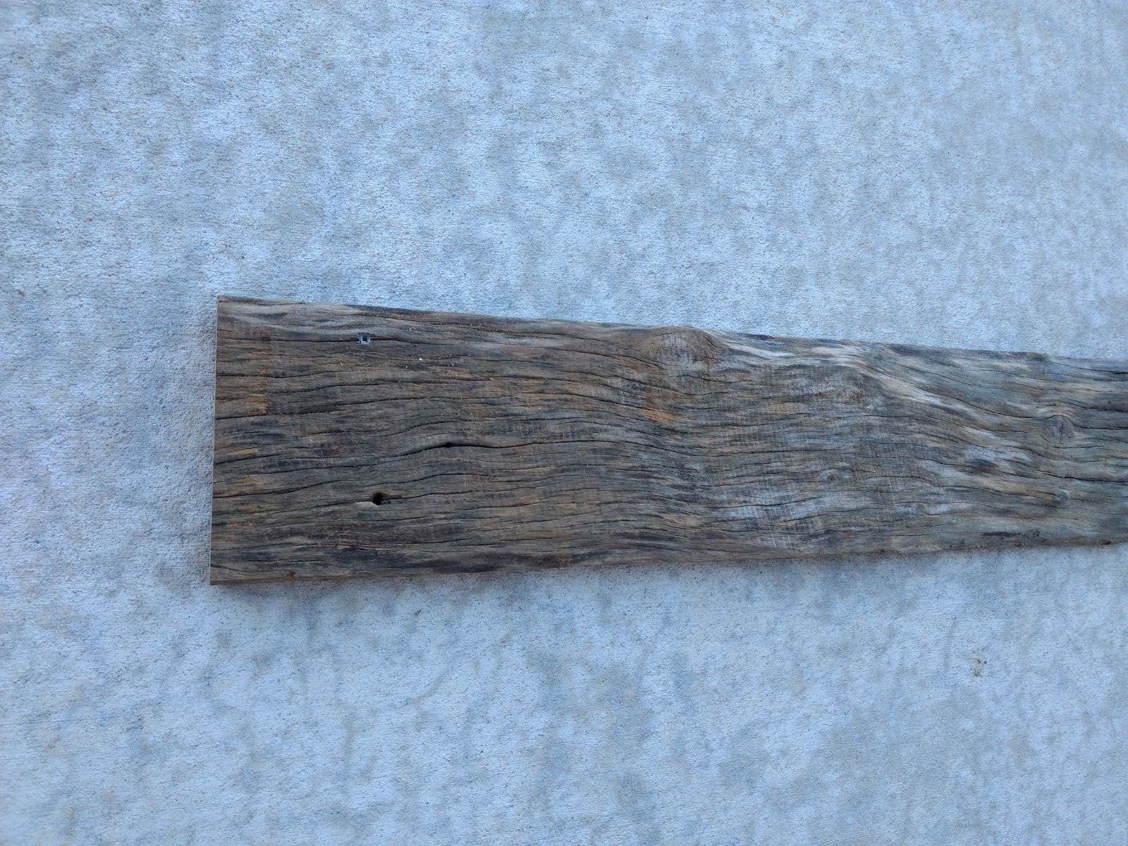 1x6 reclaimed barn wood plank, rough sawn aged blank wood wood sign or shelf