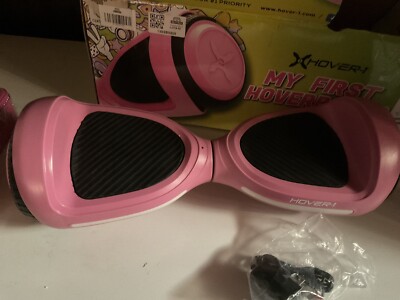 Hover-1 Pink Black w/ LED Headlight, 5 mph Max Speed,80 lbs Max Weight Box Damgd