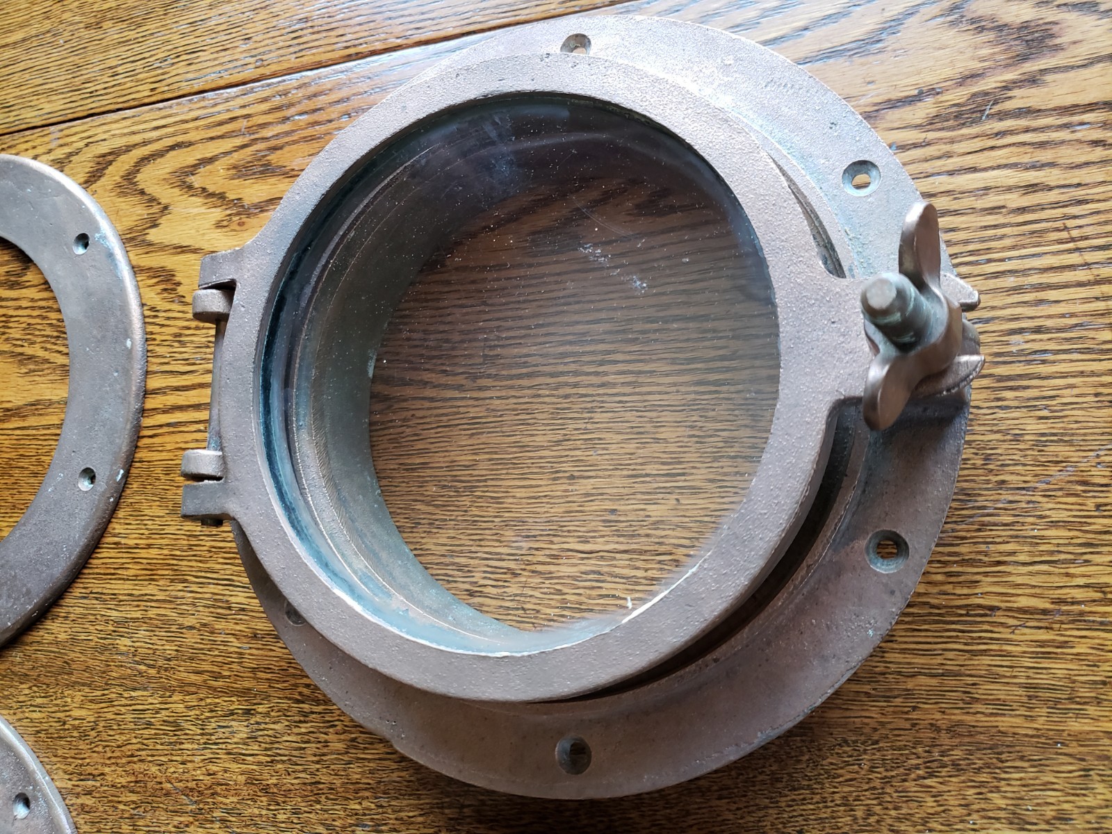 Vintage Ships 2 Port Hole Nautical Brass Antique Boat Marine Maritime lot