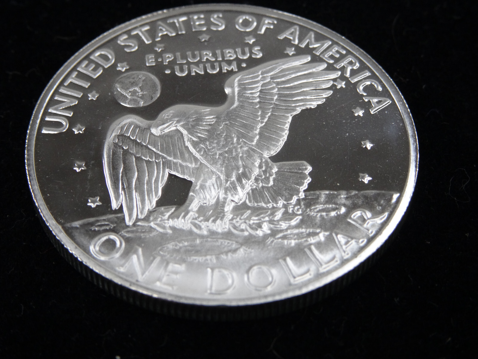 1973-S Eisenhower Silver Dollar Proof 40% Silver $1 US Mint Coin