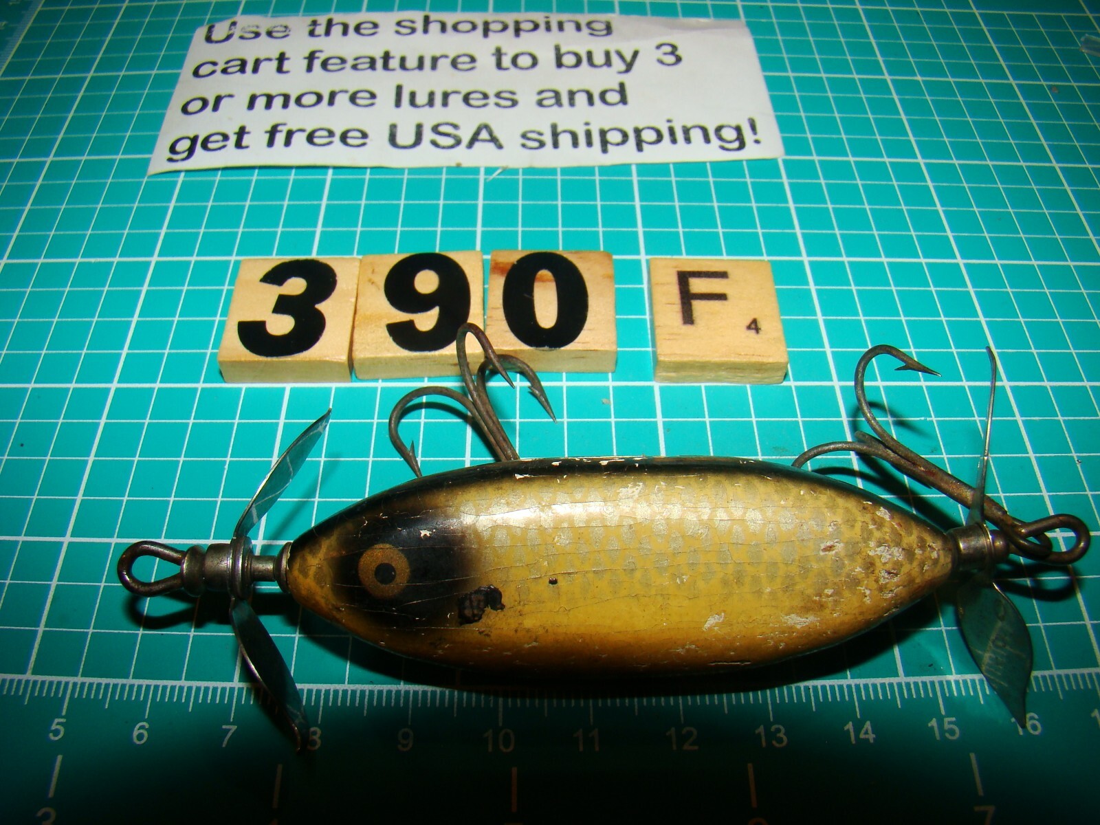 V0390 F HEDDON SOS MINNOW WOODEN FISHING LURE | eBay V0390 F HEDDON SOS MINNOW WOODEN FISHING LURE | eBay