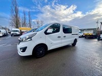 2014 Vauxhall Vivaro 2900 120PS Sportive LWB Double Cab. Crew Cab/ Combi 6 Seate
