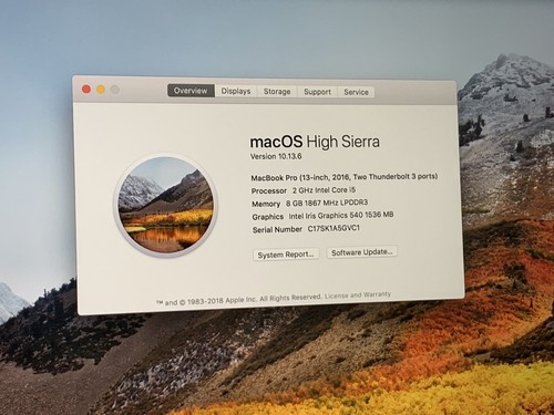 LOOK! 2016 Apple MacBook Pro 13.3