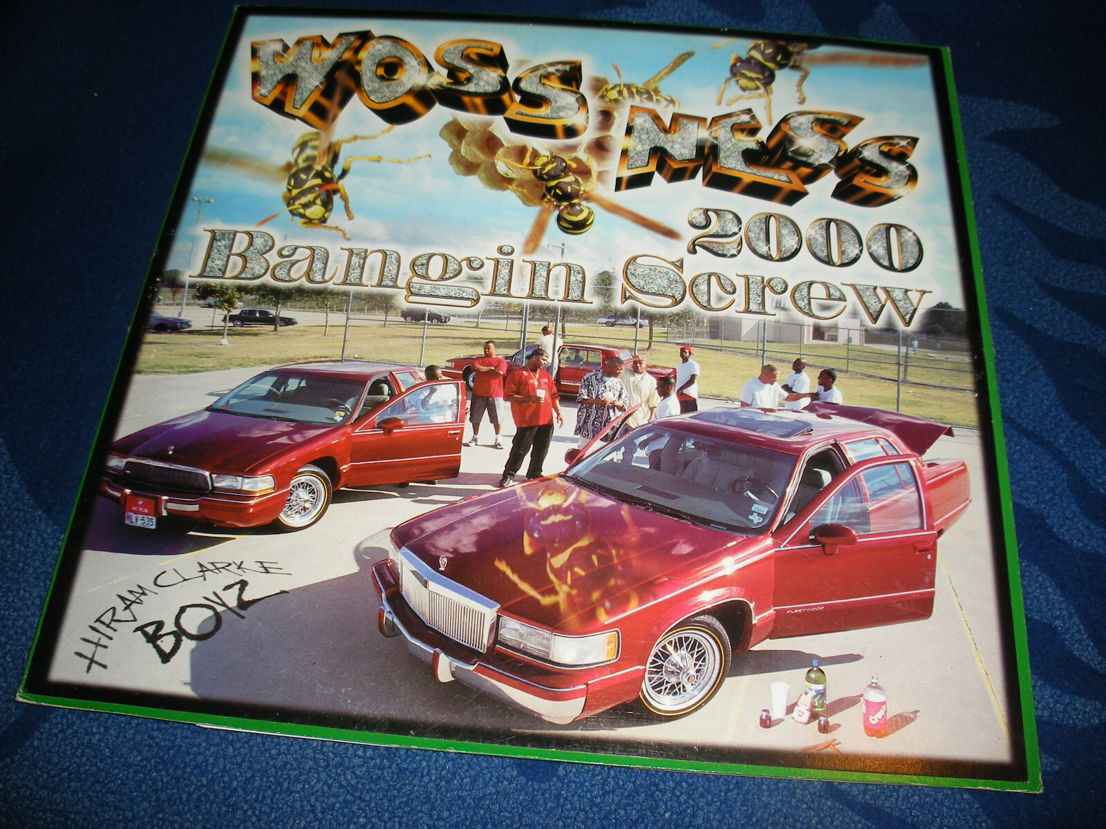 2000 WOSSNESS BANGING SCREW ROLLIN CHROME VINYL RECORD OG +
