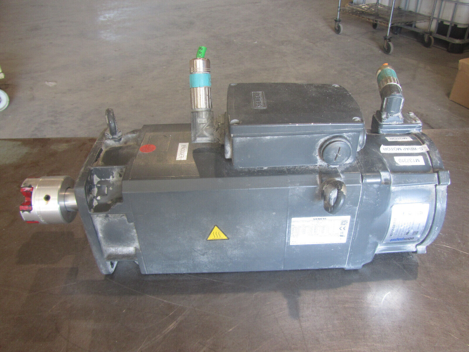 SIEMENS SIMOTICS 3 (1P) 1PH8087-1HF12-1BA1 MOTOR ENCODER 3-5 SIEMENS SIMOTICS 3 (1P) 1PH8087-1HF12-1BA1 MOTOR ENCODER 3-5