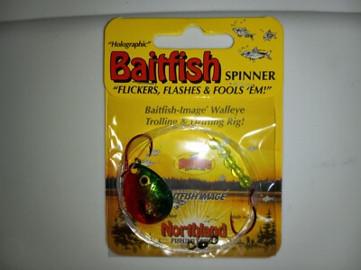 Northland Tackle Baitfish Crawler поводок для блесны для судака — цвет золотого окуня, НОВИНКА