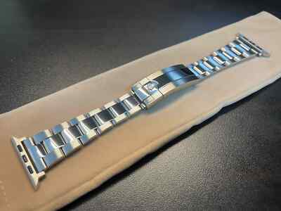 Oysterflex Bracelet Glide lock Band For Apple Watch Ultra1 2 42mm-49mm
