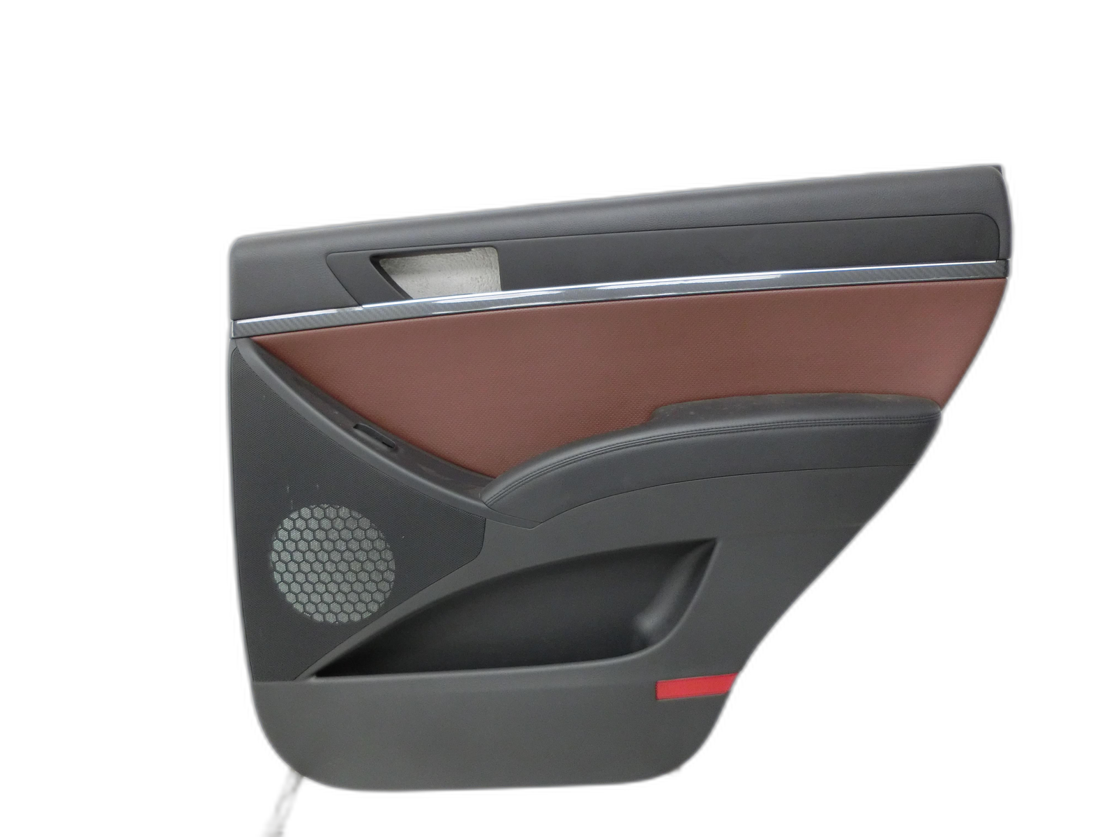 Interior Door Panel Right Rear Pure Leather Brown for Hyundai IX55 09-11 - Bild 1