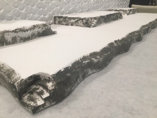 Christmas Village Display Platform Huge 4 Feet Fits Lemax , Dept 56 North Pole