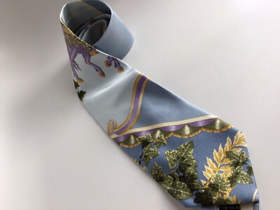 Rare GIANNI VERSACE 90s BAROQUE SILK TIE - DESIGNED BY GIANNI VERSACE HIMSELF