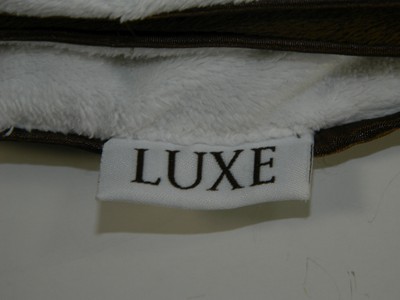 Tiddliwinks LUXE Brown White Reversible Super Soft Baby Blanket