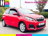 2016 Peugeot 108 1.0 Active Hatchback 3dr Petrol Manual Euro 6 (68 ps) HATCHBACK