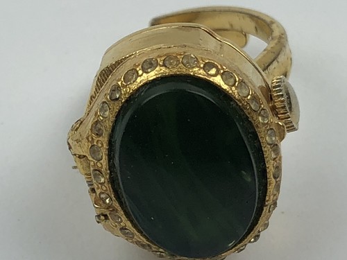 Vintage Chateau Watch Ring Swiss Made