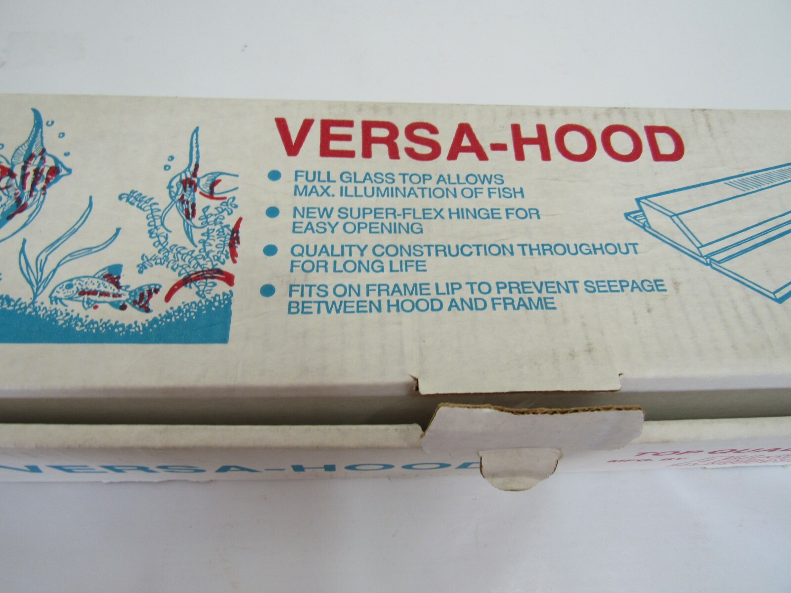 Versa-Hood Fluorescent Deluxe Full Hoods, 24-Inch NEVER USED Aquarium Light Hood